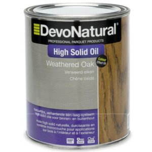 Devo High Solid Oil verweerde eik 1 L