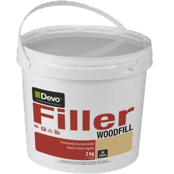 Devo Woodfill grenen 2 kg